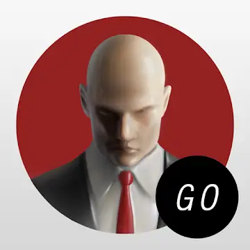 Hitman GO MOD APK Logo